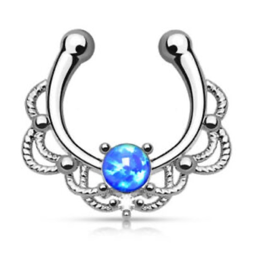 Opal Septum Ring